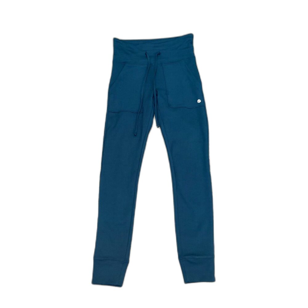 Bally Total Fitness Ultra High Rise Jogger Legging Teal Athleisure Size‎ Small